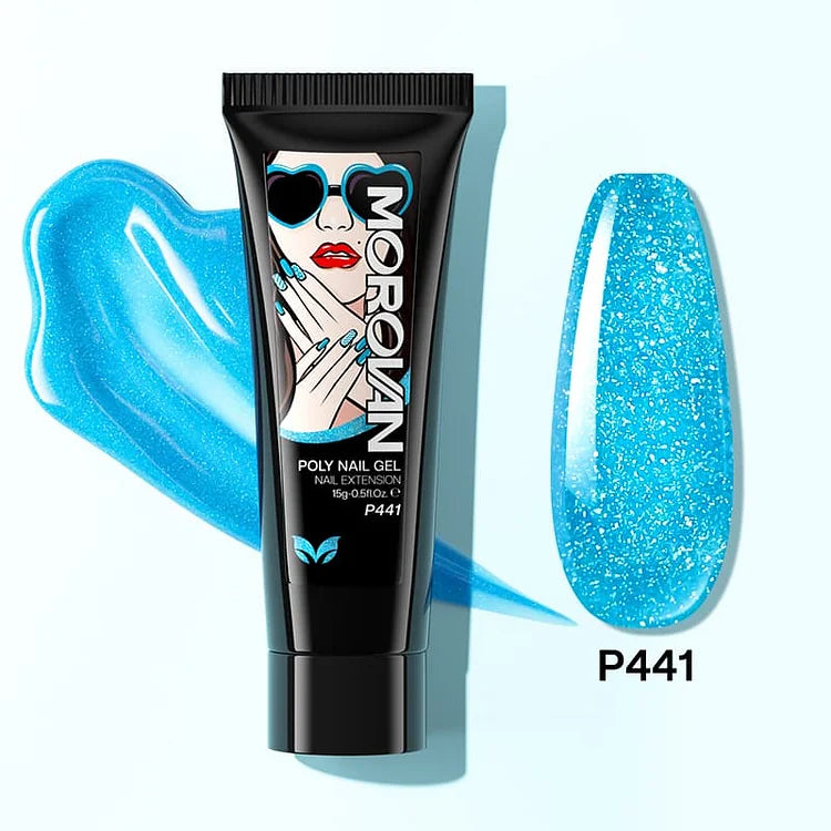 🔥Hot Sale 23% OFF🔥 Stage Star - 4 Colors 15ml Poly Nail Gel Set