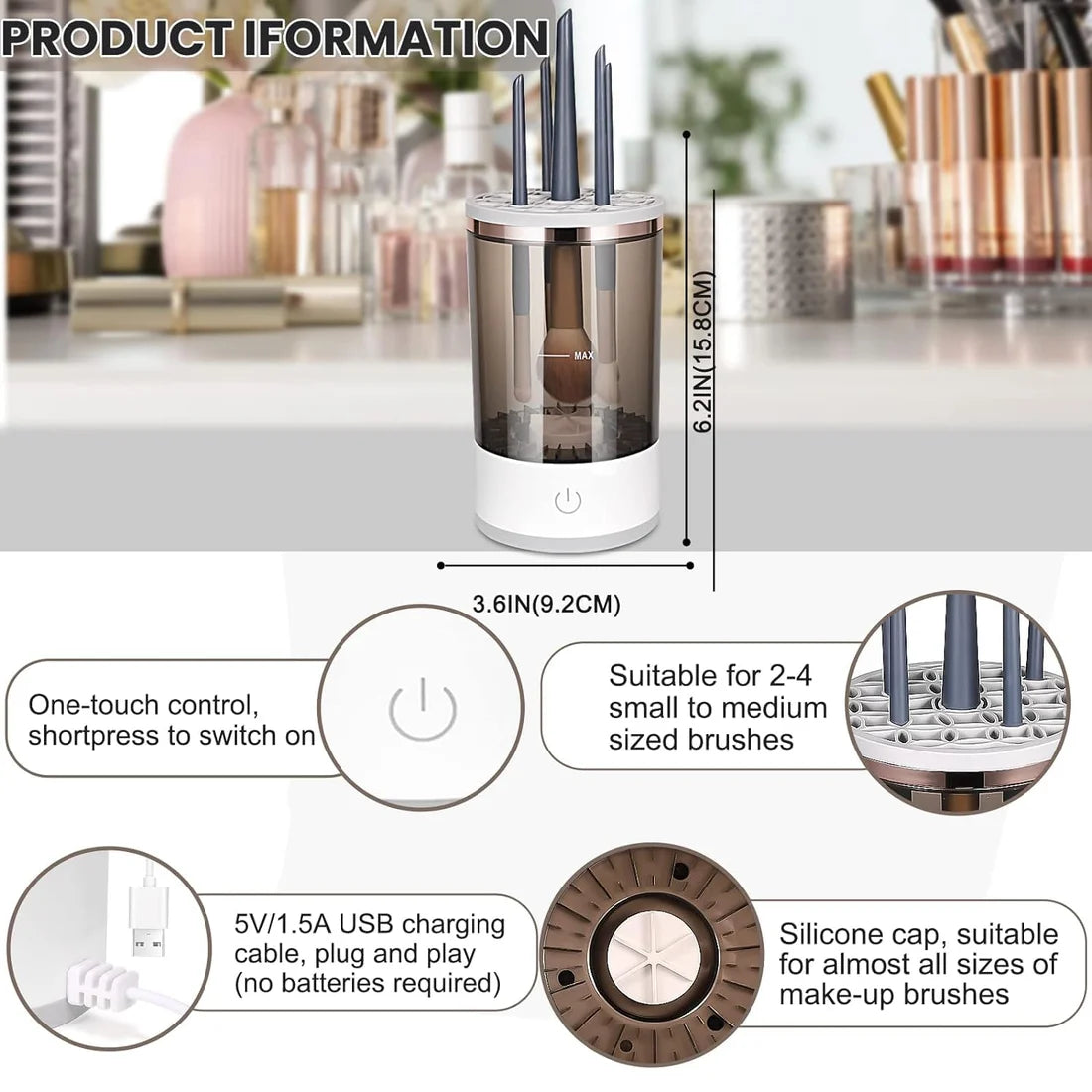 🔥Hot Sale 49% OFF🎁 Brush Blender Pro