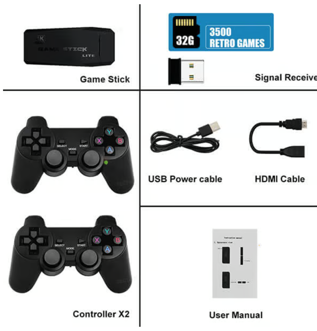 New Playstation Game Stick Lite 2025 📺Best Childhood Memories