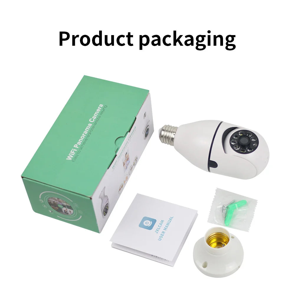 🎁 5G Wireless Wifi Light Bulb Security Camera 🔥LIMITED OFFER 18% OFF🔥