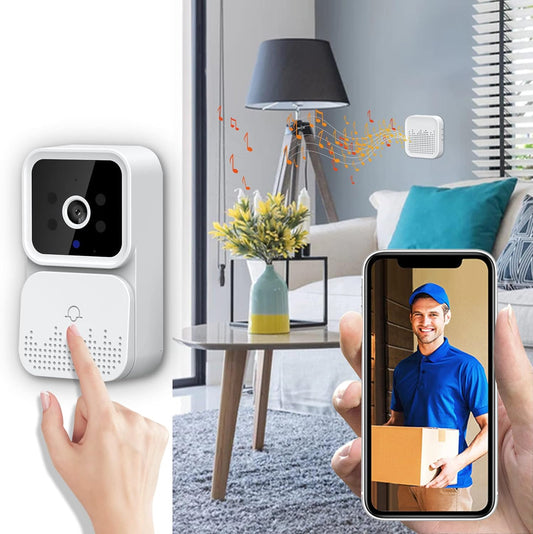 Wireless and smart video doorbell