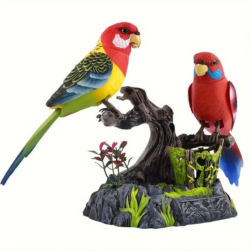 These bird decor full of life, looking very realistic with their movements and unique chirps