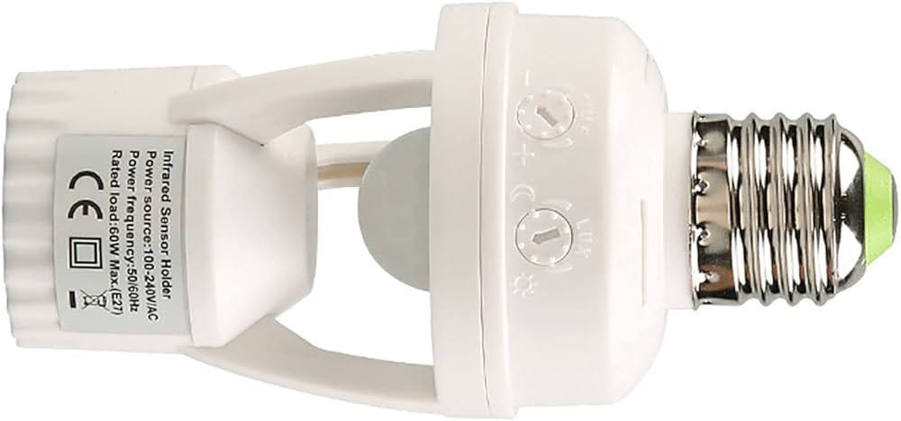 Motion Sensor Bulb Holder