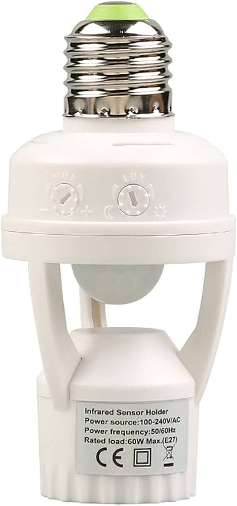 Motion Sensor Bulb Holder