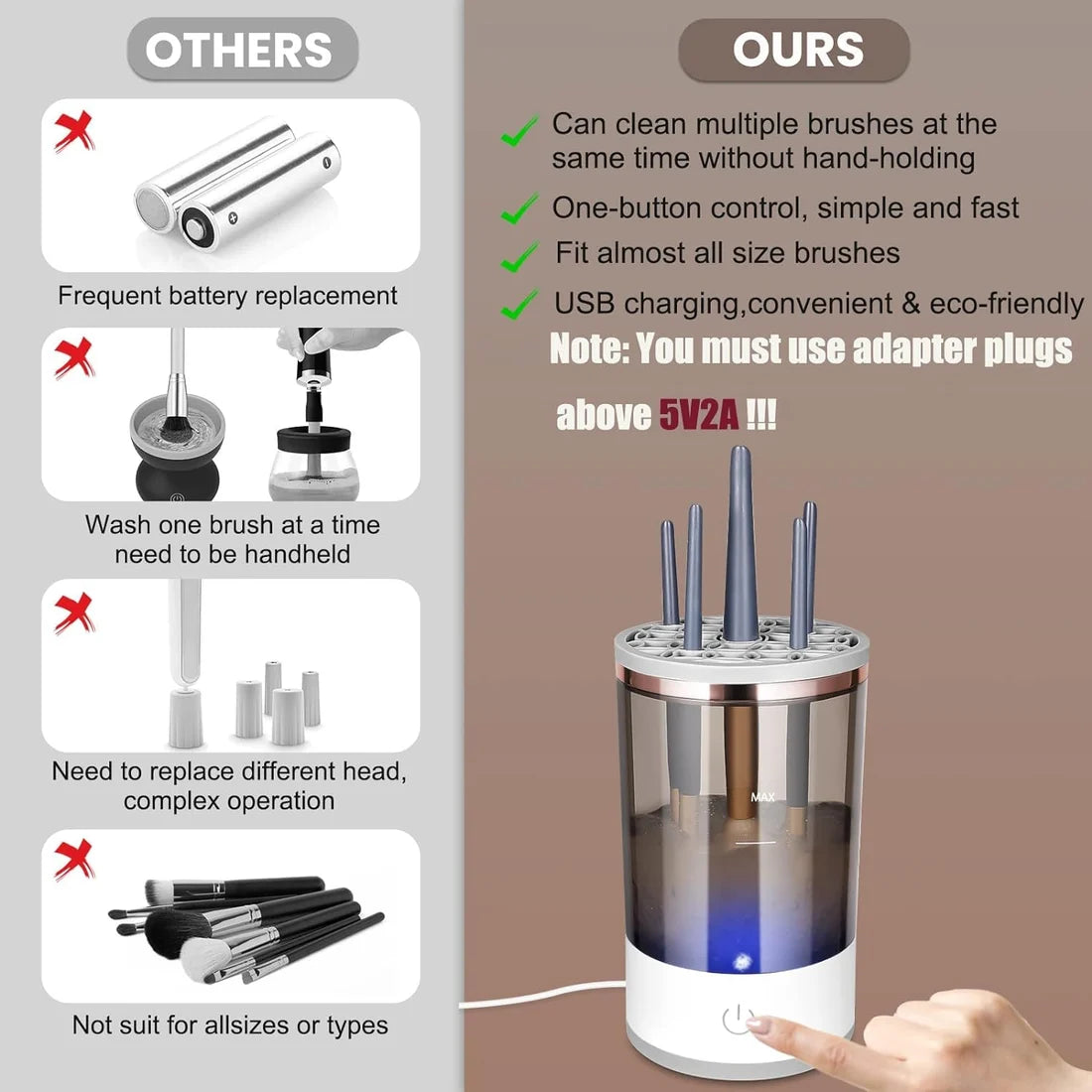🔥Hot Sale 49% OFF🎁 Brush Blender Pro