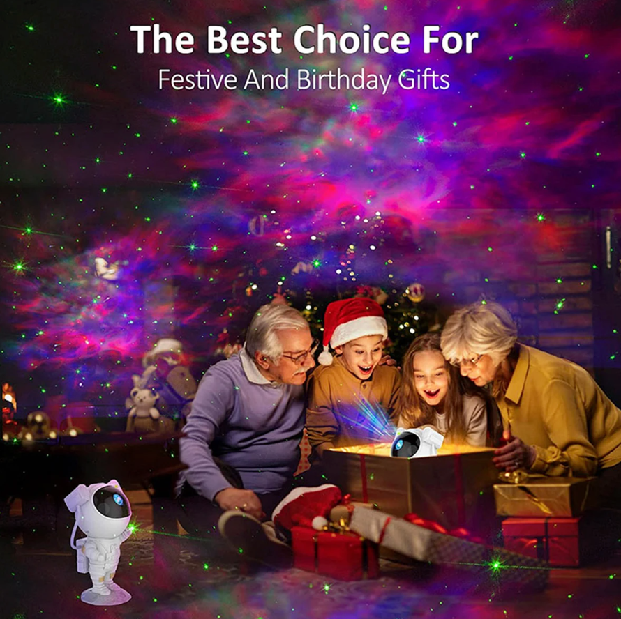 🎁Astronaut Star Galaxy Projector Light - With Timer and Remote Control (🔥LIMITED TIME FLASH SALE🔥)