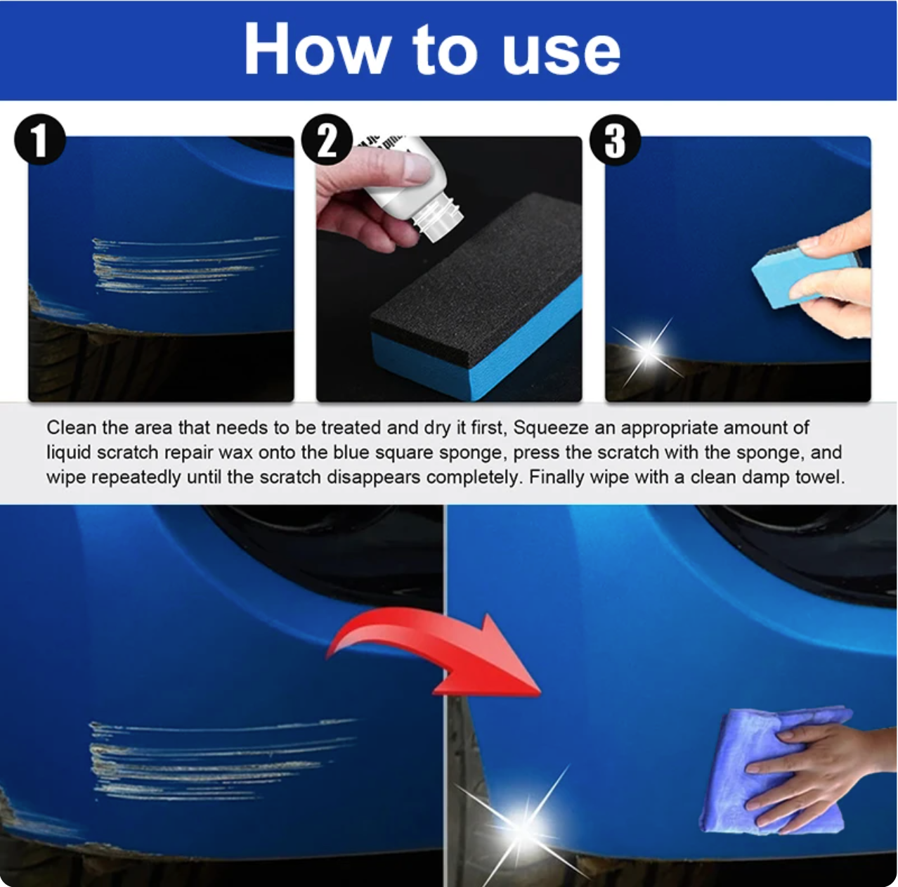 🔥Limited Offer 23% OFF🔥 Car Scratch Remover