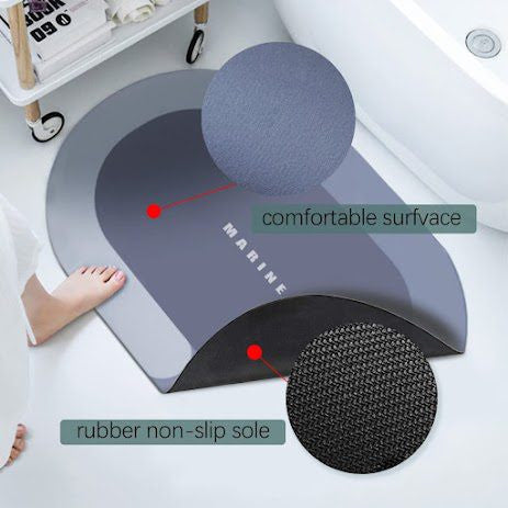 Absorbent floor mat