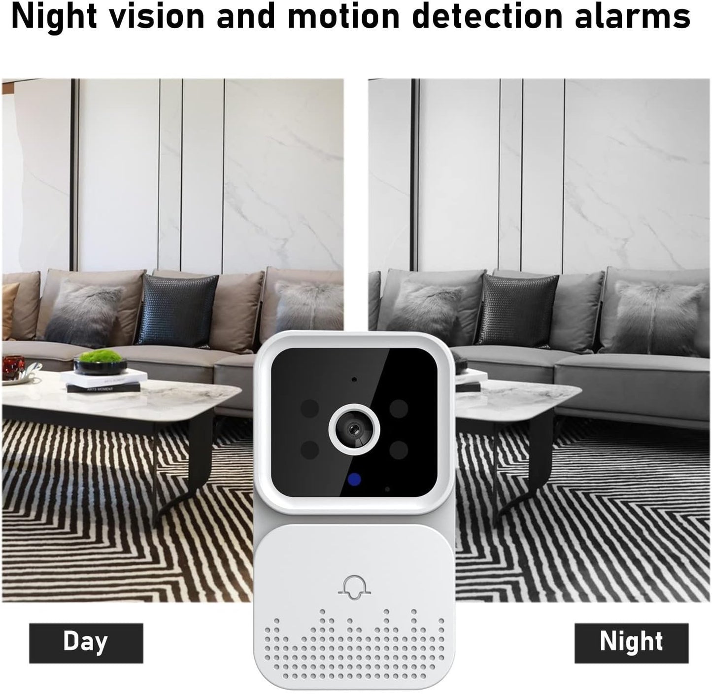 Wireless and smart video doorbell