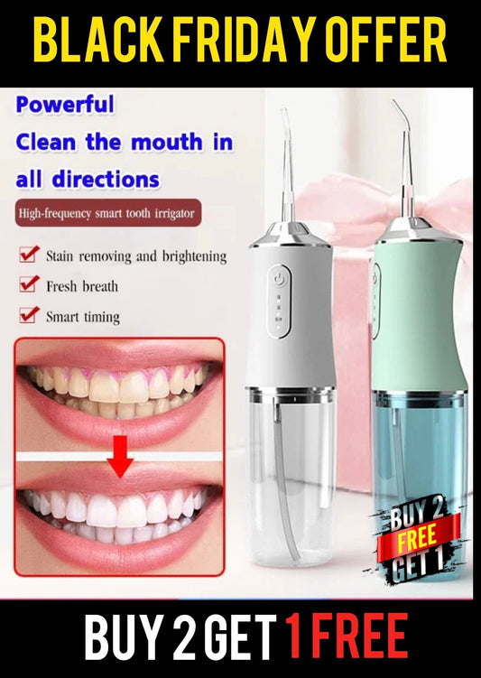 Portable Water Dental Floss Oral Irrigator